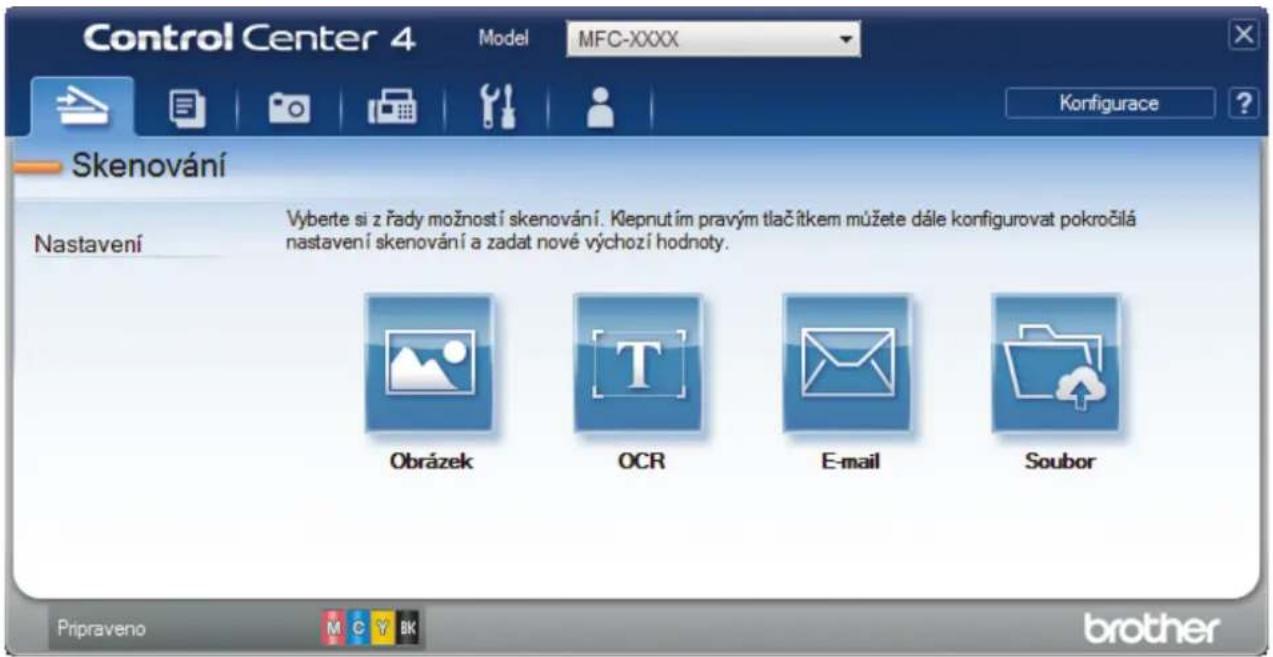 BROTHER MFC-J3530DW - Skenování obou stran občanského průkazu pomocí aplikace ControlCenter4 v pokročilém režimu (Windows) - 1