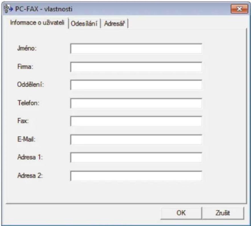 BROTHER MFC-J3530DW - Konfigurace funkce PC-FAX (Windows) - 1