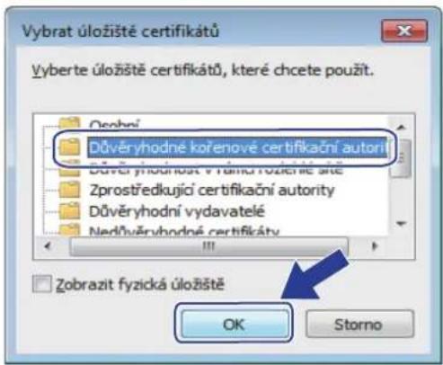 BROTHER MFC-J3530DW - Instalace certifikátu s automatickým podpisem pro uživatele systému Windows s právy správce - 7