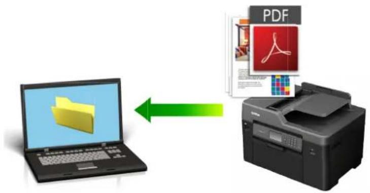 BROTHER MFC-J3530DW - Uložte naskenovaná data do složky jako soubor PDF pomocí aplikace ControlCenter4 v pokročilém režimu (Windows) - 1