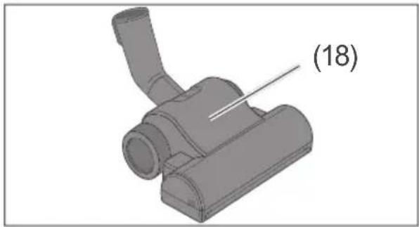 PRIVILEG VC-H4526E-5 - Turbo brush - 1