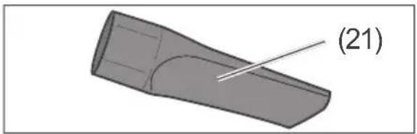 PRIVILEG VC-H4526E-5 - Crevice nozzle - 1