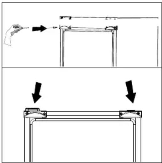 BEKO B5RCNA406HXB1 - 4.2.Zakładanie klinów plastikowych - 1