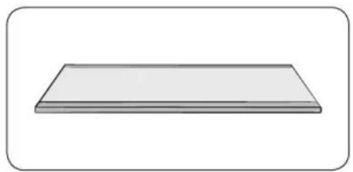 SAMSUNG RB38C7B6D41 - Používanie poličky pre mrazničku (len príslušné modely) - 1