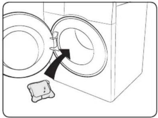SAMSUNG WW81T304MWW - Detergent de rufe tip capsule - 1
