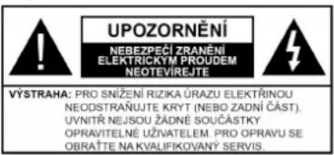 Finlux 55FUG9070 - Bezpečnostní informace - 1