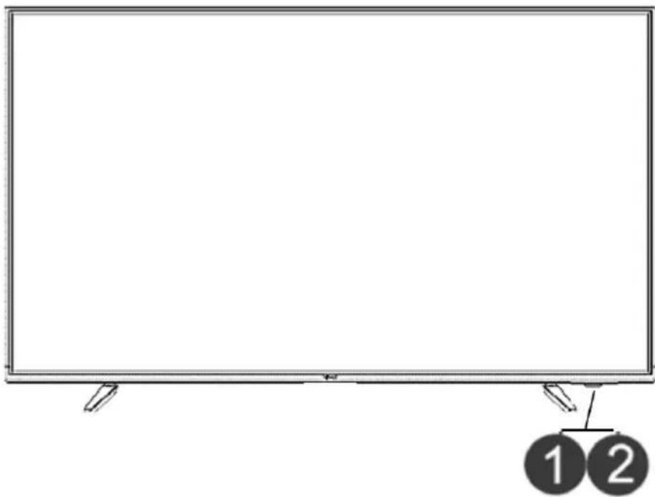 Vivax 32LE20K - Prednja strana tv prijamnika - 1