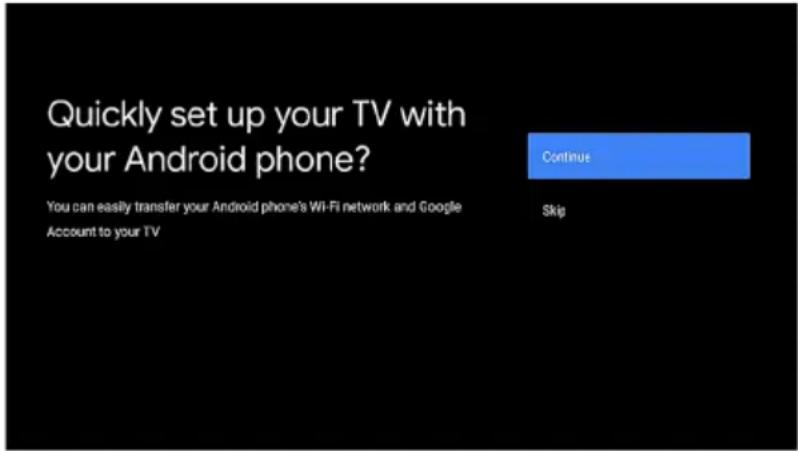Vivax 32LE20K - Брзо поставете го телевизорот со телефонот AndroidTM (Quickly set up your TV with your Android™ phone) - 1