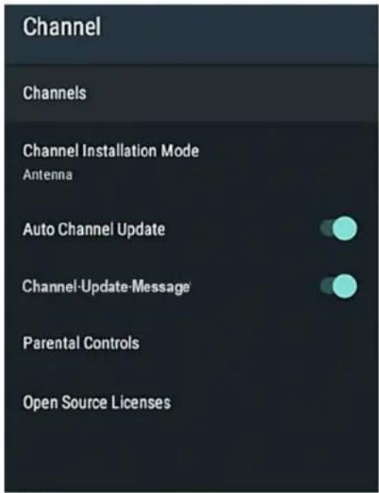 Vivax 32LE20K - Mesazhi i përditësimit të kanalit (Channel Update Message) - 1