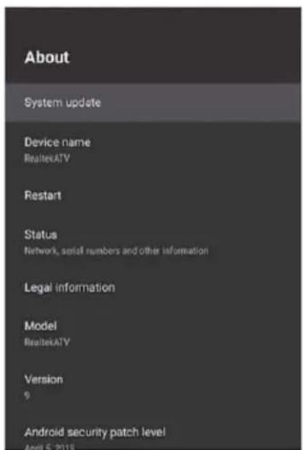Vivax TV-49S62T2S2SM - Sistemit (System - 1