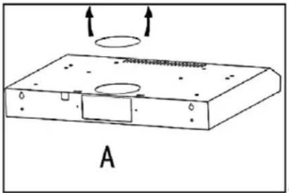 Vivax CHO-60PM075A W - Horizontal ventilation: - 1