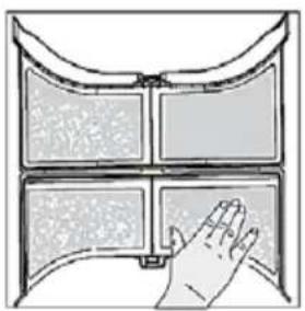 Vivax CDR-0816B - Clean the Lint door filter - 1