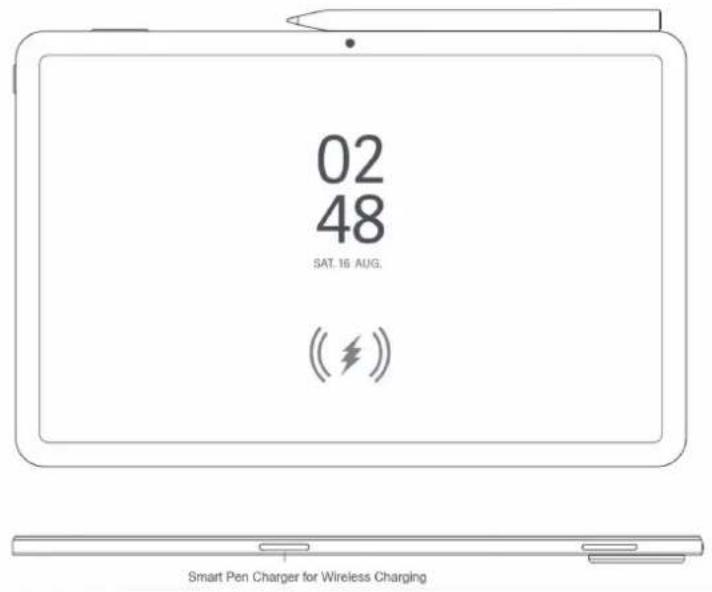 02 48 SAT. 16 AUG. (( ) Smart Pen Charger for Wireless Charging