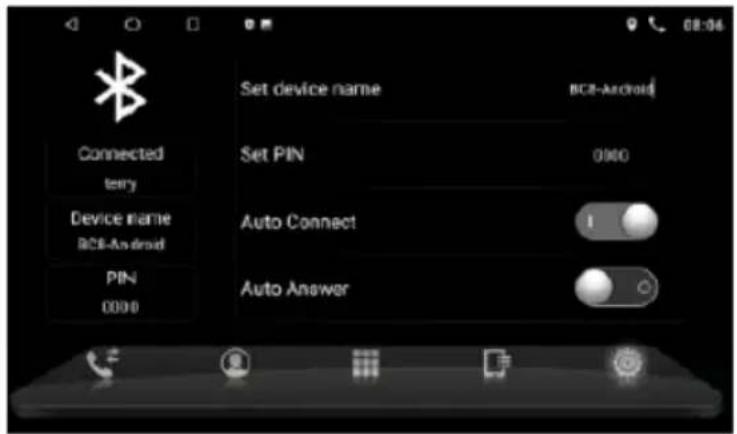 AKAI CA-2DIN7064A - Telefonní seznam - 3