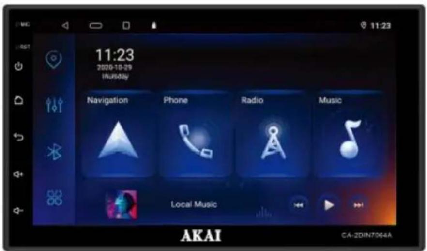 AKAI CA-2DIN7064A - AKAI - 1