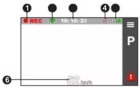 1 REC 16:16:23 4 P 62 km/h