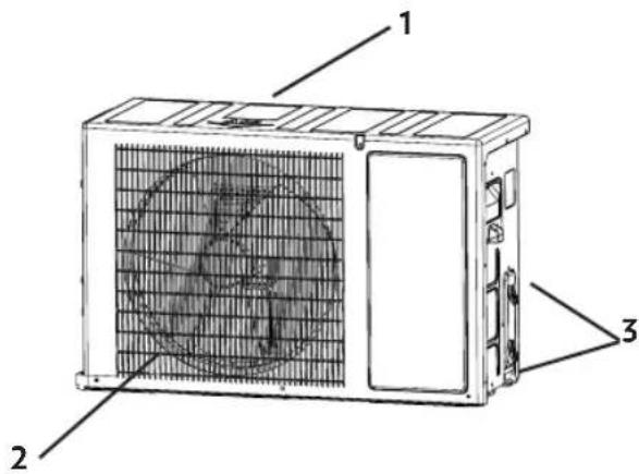 Finlux FN-AC1S24WH - Widok ogólny - 3