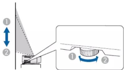 Technical diagram showing a mechanical assembly with numbered components and directional arrows indicating motion or force.
