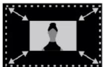 EPSON EH-LS800B - Changing the Image Size or Position (Flexible Picture) - 1