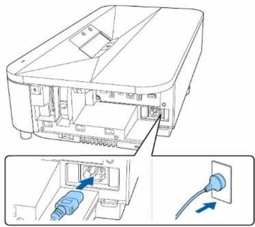 EPSON EH-LS800B - Turning On the Projector - 3