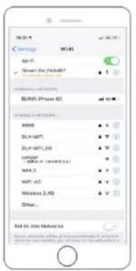 16:31 Settings Wi-Fi WiFi Windows 2.0 (AMD) WiFi/PSNR (I) Bluetooth 1.0 (LED) Bluetooth 1.0 (LED) SLA-8071 SLA-WI-AD SLA-WI-AD LANC LANC WiFi-AD Wireless 2.0 (AD) Other... Ask to join Networks