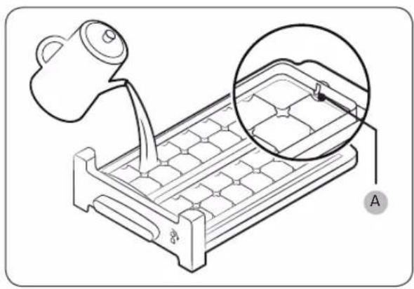 SAMSUNG RF65A967622 - Otáčecí výrobník ledu (k dispozici pouze u vybraných modelů) - 1