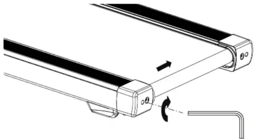 SereneLife SLFOLD30 - BELT ADJUSTMENT - 1