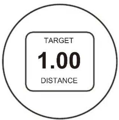 TARGET 1.00 DISTANCE