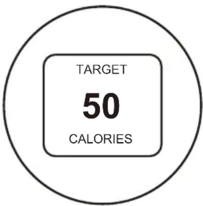 TARGET 50 CALORIES
