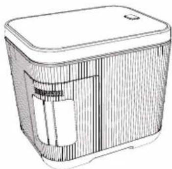 Nutrichef NCVK9112BGR - Replace the Filter - 5