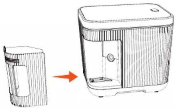 Nutrichef NCVK9112BGR - Replace the Filter - 4