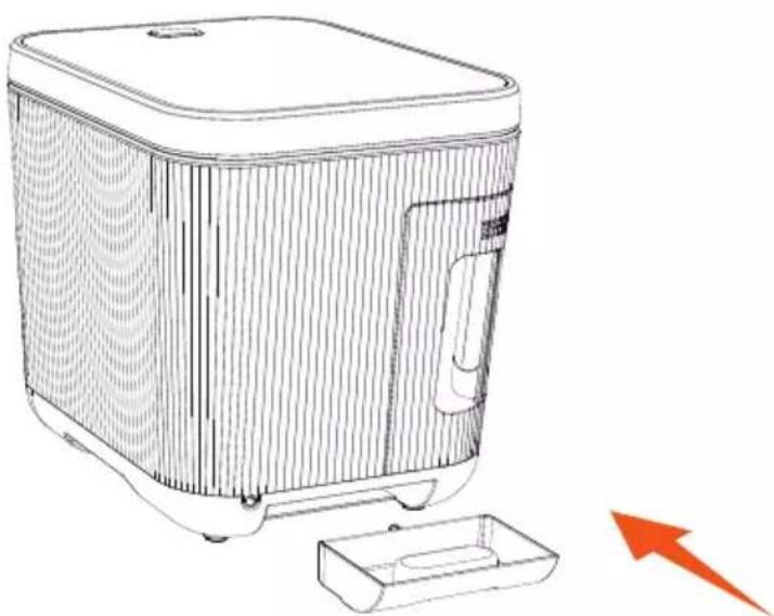 Nutrichef NCVK9112BGR - Remove the Water Tray - 3