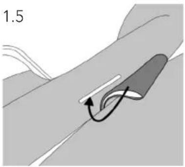 Emmaljunga Sento Flat - Assembly of the seat unit fabric - 9