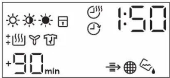 ELECTROLUX EW7H389WC - Displej - 1