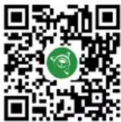 QR code with a green circular logo in the center, likely linking to a digital resource or website.
