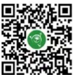QR code with a green circular logo in the center, likely linking to a digital resource or website.