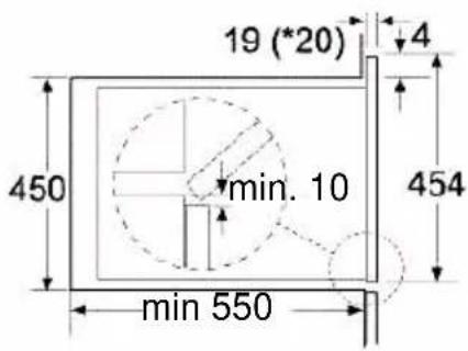 19 (*20) 4 450 min. 10 454 min 550