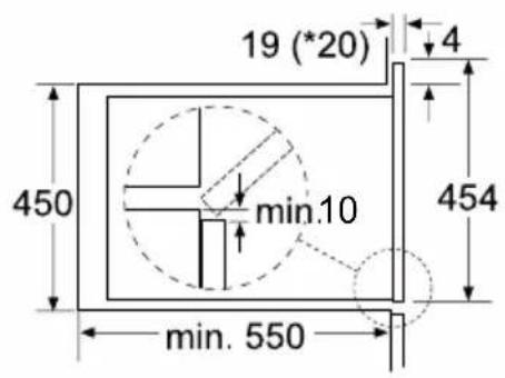 19 (*20) 4 450 min.10 454 min. 550