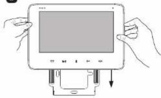 VIBELL OR-VID-VP-1069 - Monitor installation. - 2