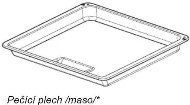 Pečićí plech /maso/*