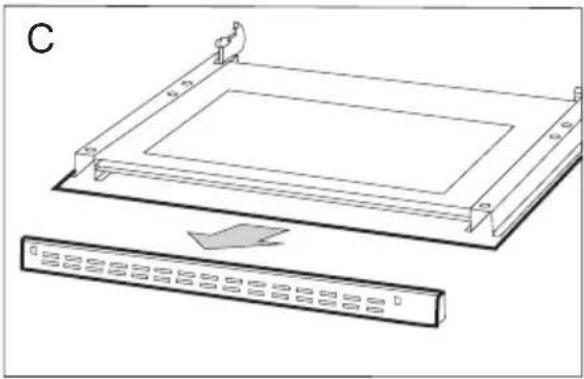 Romo RCV5014MX - Vyjmutí vnitřní skleněné tabule - 2