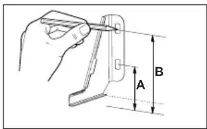 A B