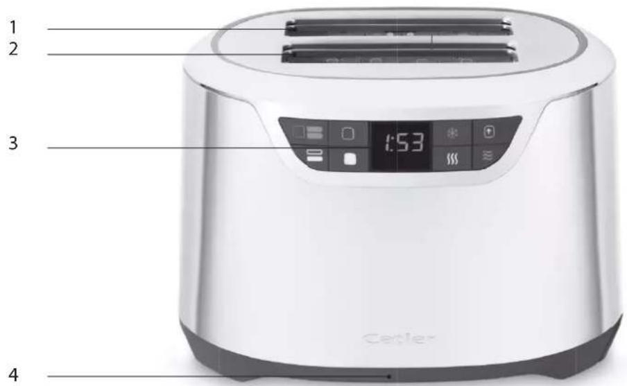 Catler TS 4012 - SEZNAMTE SE SE SVÝM TOASTEREM TS 4012 - 1