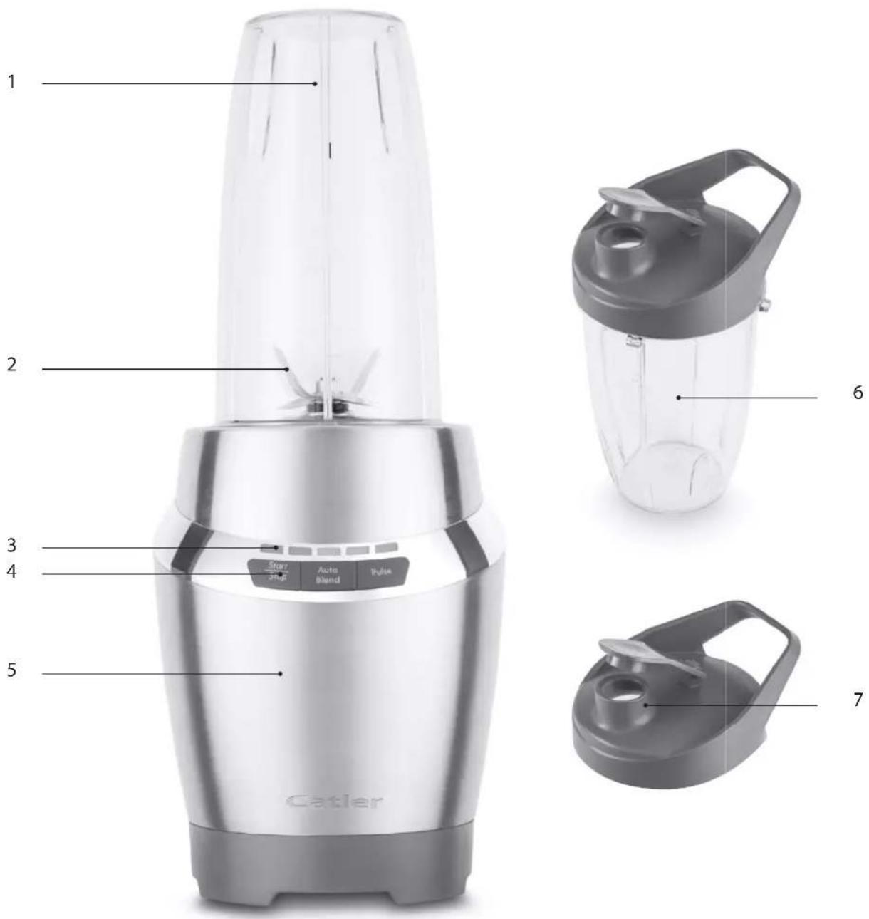 Catler PB 4011 - SEZNAMTE SE SE SVÝM SMOOTHIE MIXÉREM PB 4011 - 1