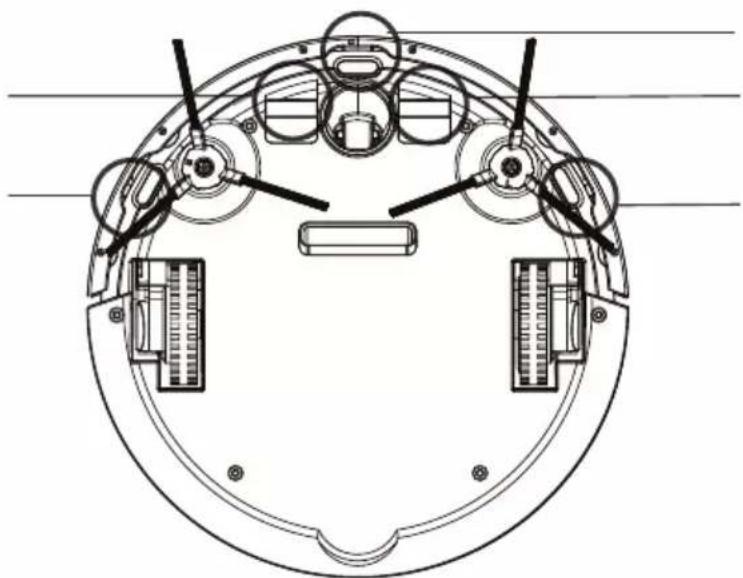 Niceboy ION Charles i6 - Cliff sensors - 1