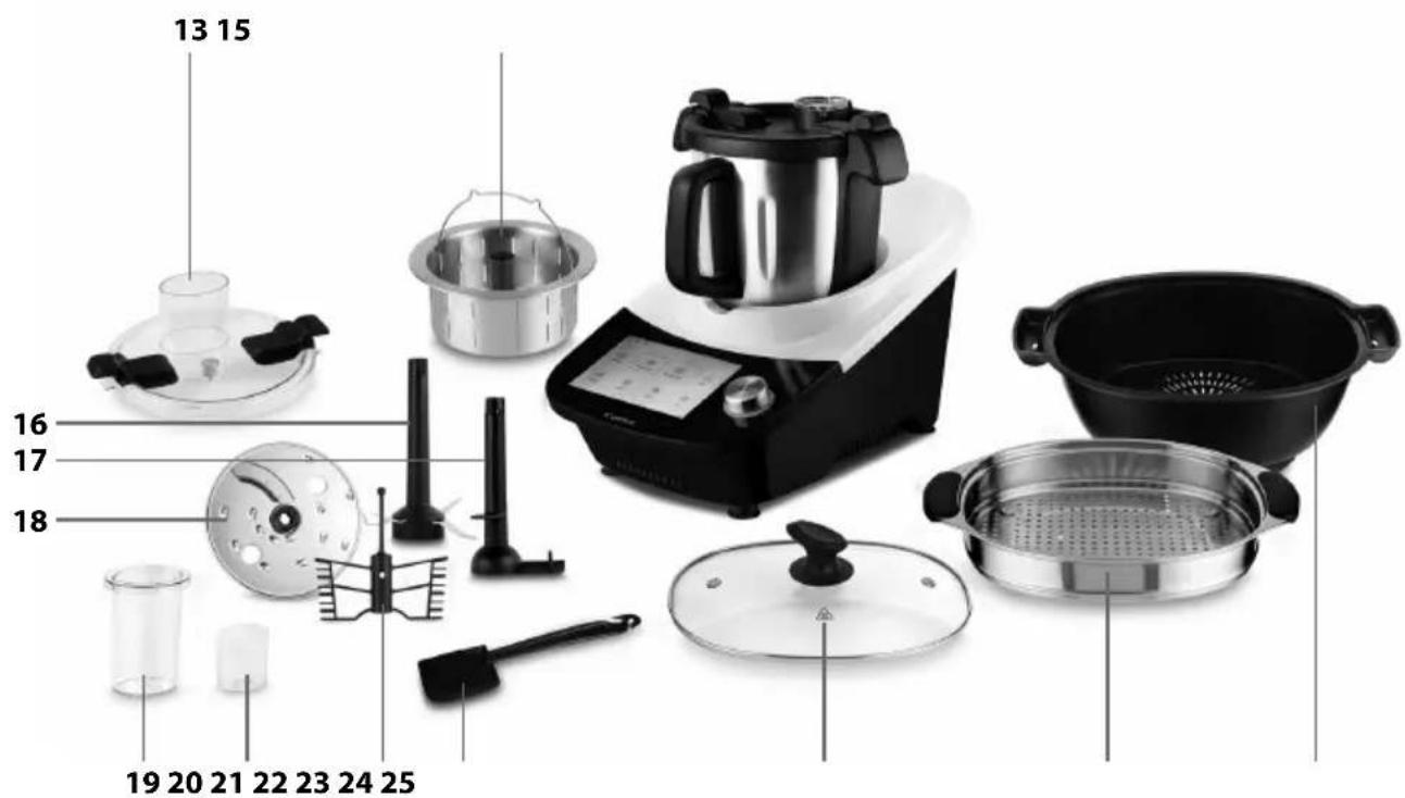 Catler TC 9010 - POPIS SPOTŘEBIČE A JEHO PŘÍSLUŠENSTVÍ - 2