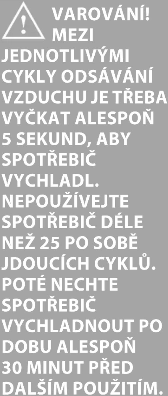 Catler VS 812 - ODSÁVÁNÍ VZDUCHU Z LAHVE - 1