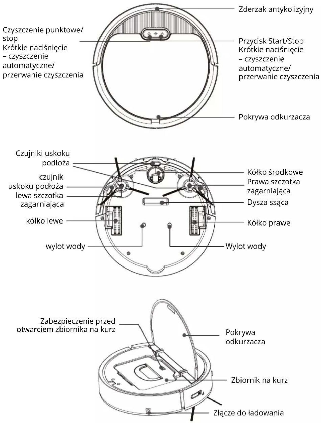 Niceboy ION Charles i3 Plus - Rysunek produktu - 1