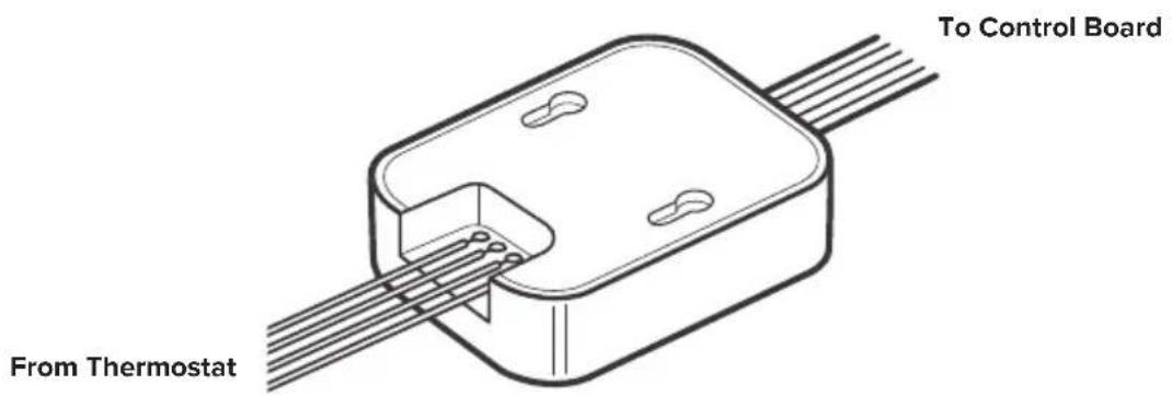 Levoit Aura Smart LTM-A401S-WUS - Connect the thermostat wires to the PEK - 1