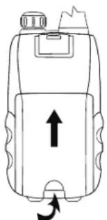 SENCOR SMR 601 - Installing the Battery pack - 4